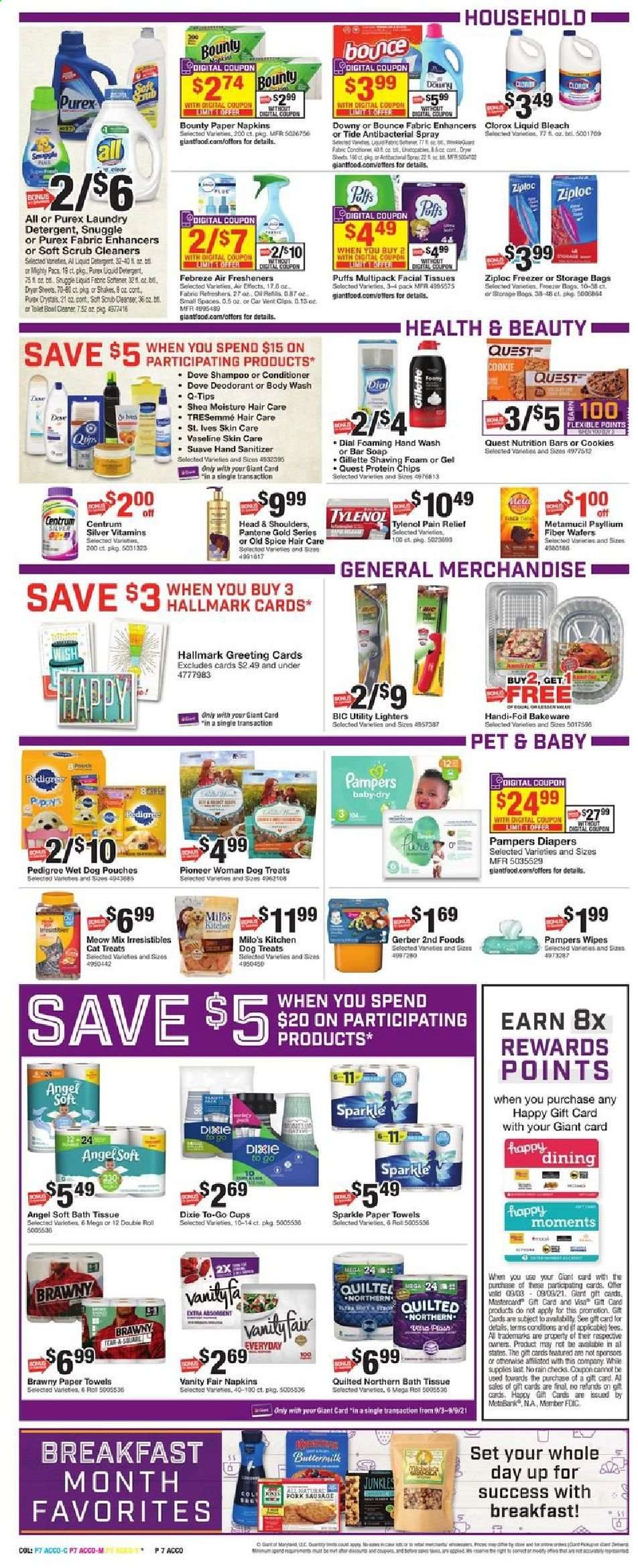 Giant Food ad - 09/03/2021 - 09/09/2021. Page 7