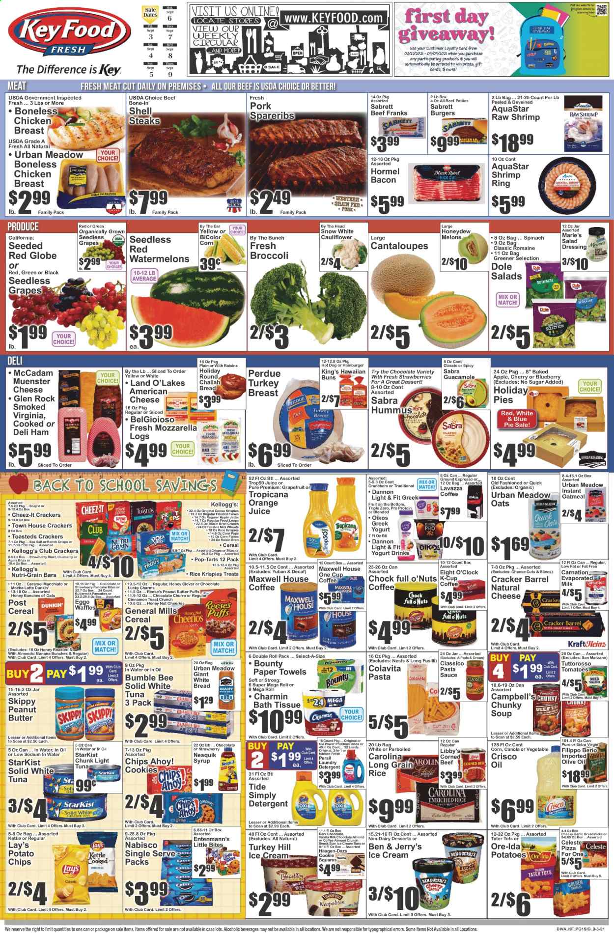 Key Food ad - 09/03/2021 - 09/09/2021. Page 1