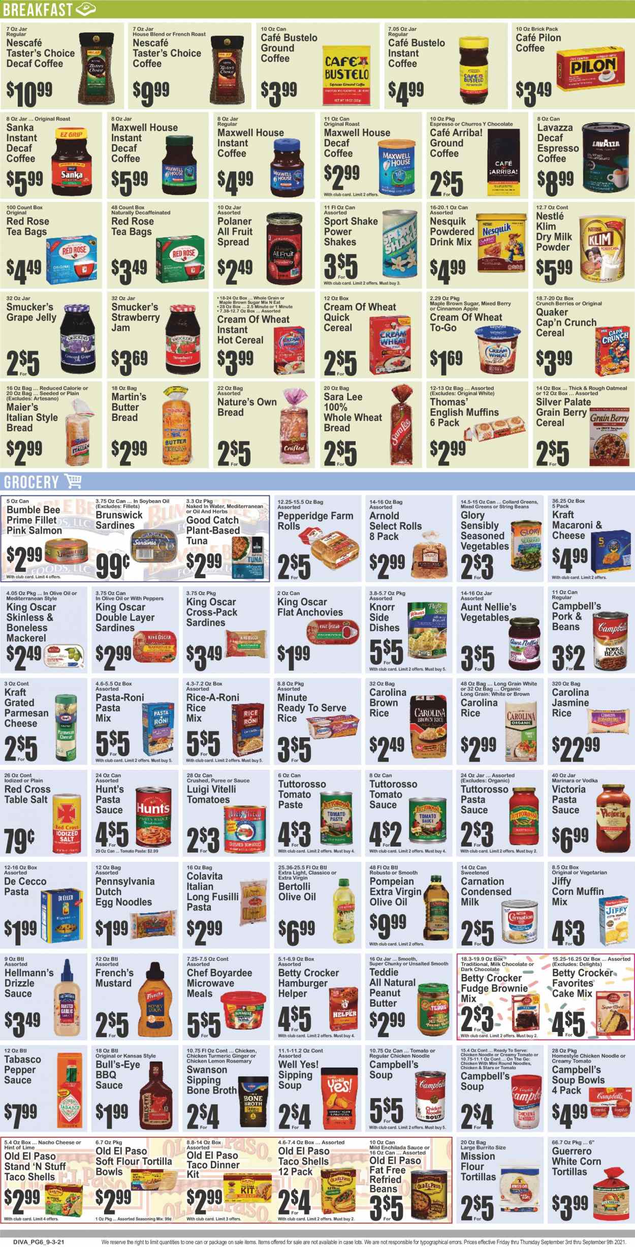 Key Food ad - 09/03/2021 - 09/09/2021. Page 6