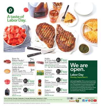 Publix Flyer - 09.02.2021 - 09.08.2021.
