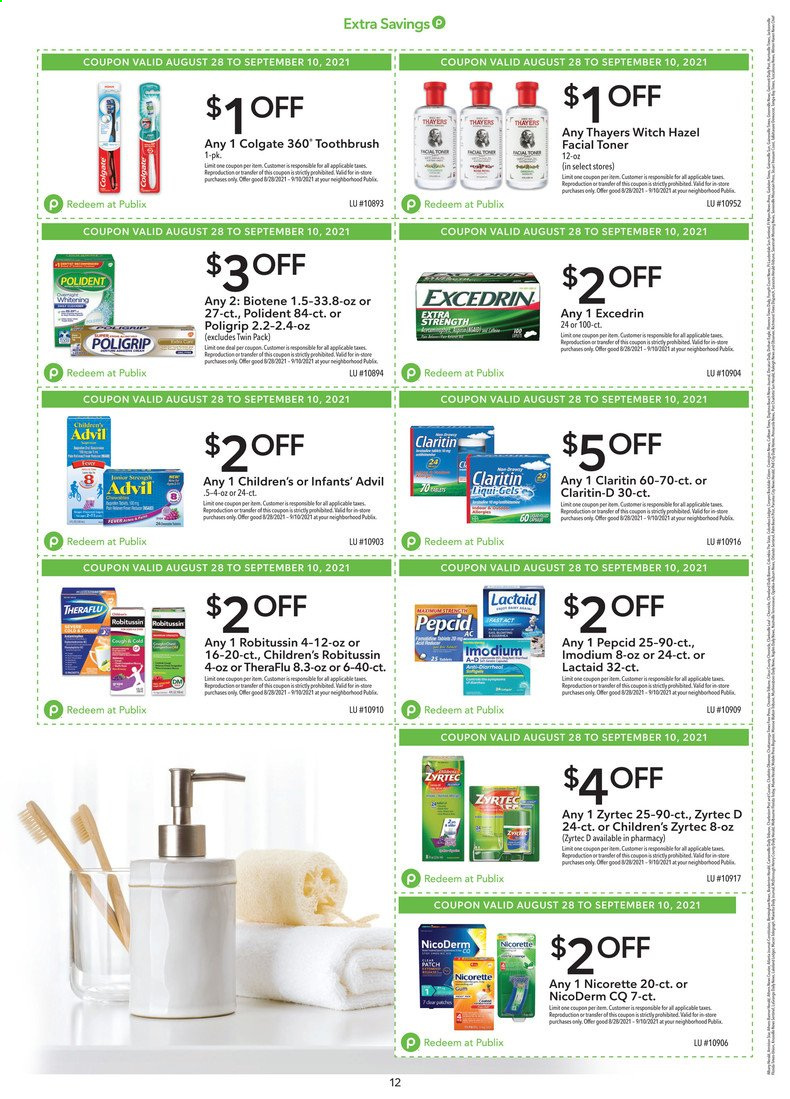 Publix ad - 08/28/2021 - 09/10/2021. Page 12