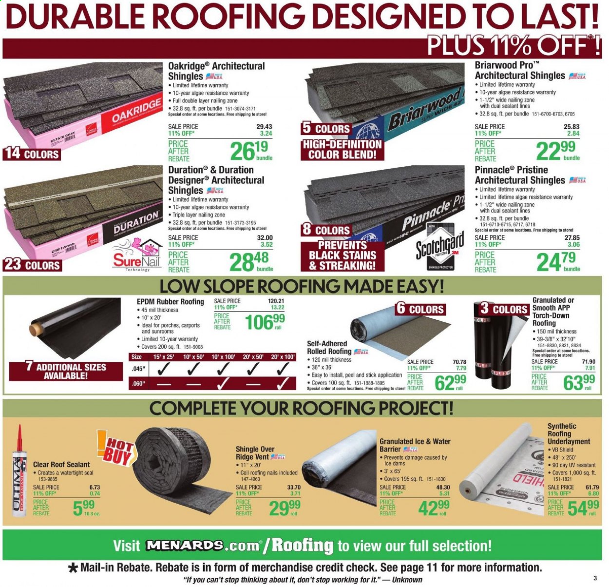 Menards ad - 09/02/2021 - 09/11/2021. Page 3