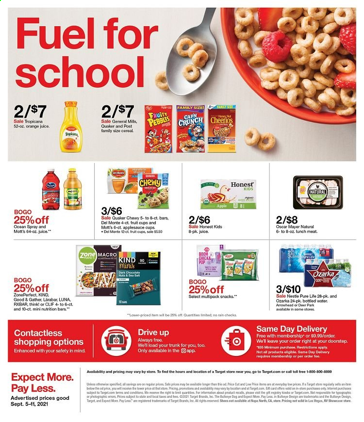 Target ad - 09/05/2021 - 09/11/2021. Page 16