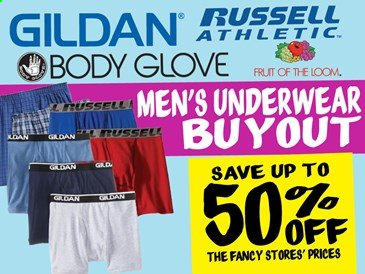 thumbnail - Ollie's Bargain Outlet Flyer - 09/01/2021 - 09/30/2021 - Sales products - gloves, underwear. Page 12.