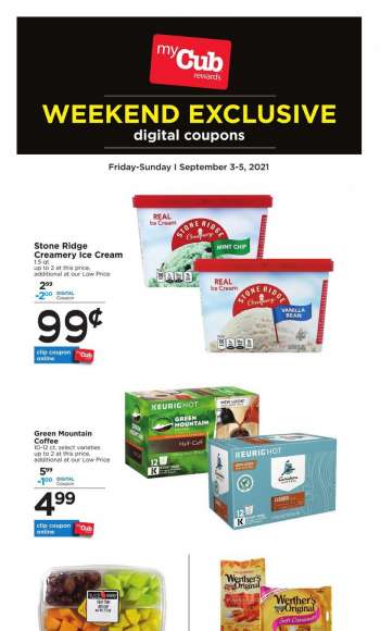 Cub Foods Flyer - 09.03.2021 - 09.05.2021.