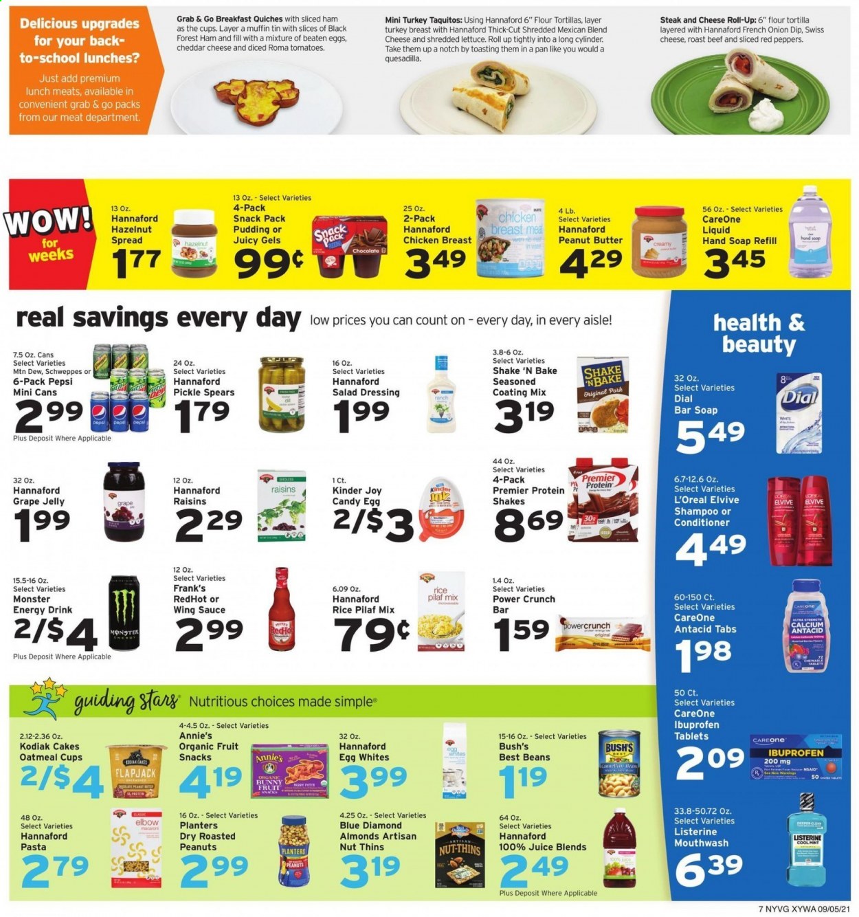 Hannaford ad - 09/05/2021 - 09/11/2021. Page 7