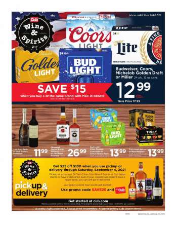 Cub Foods Flyer - 08.29.2021 - 10.02.2021.