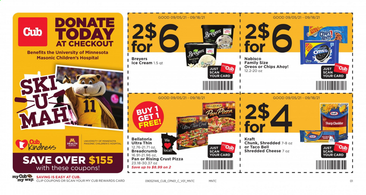 Cub Foods ad - 09/05/2021 - 09/18/2021. Page 1