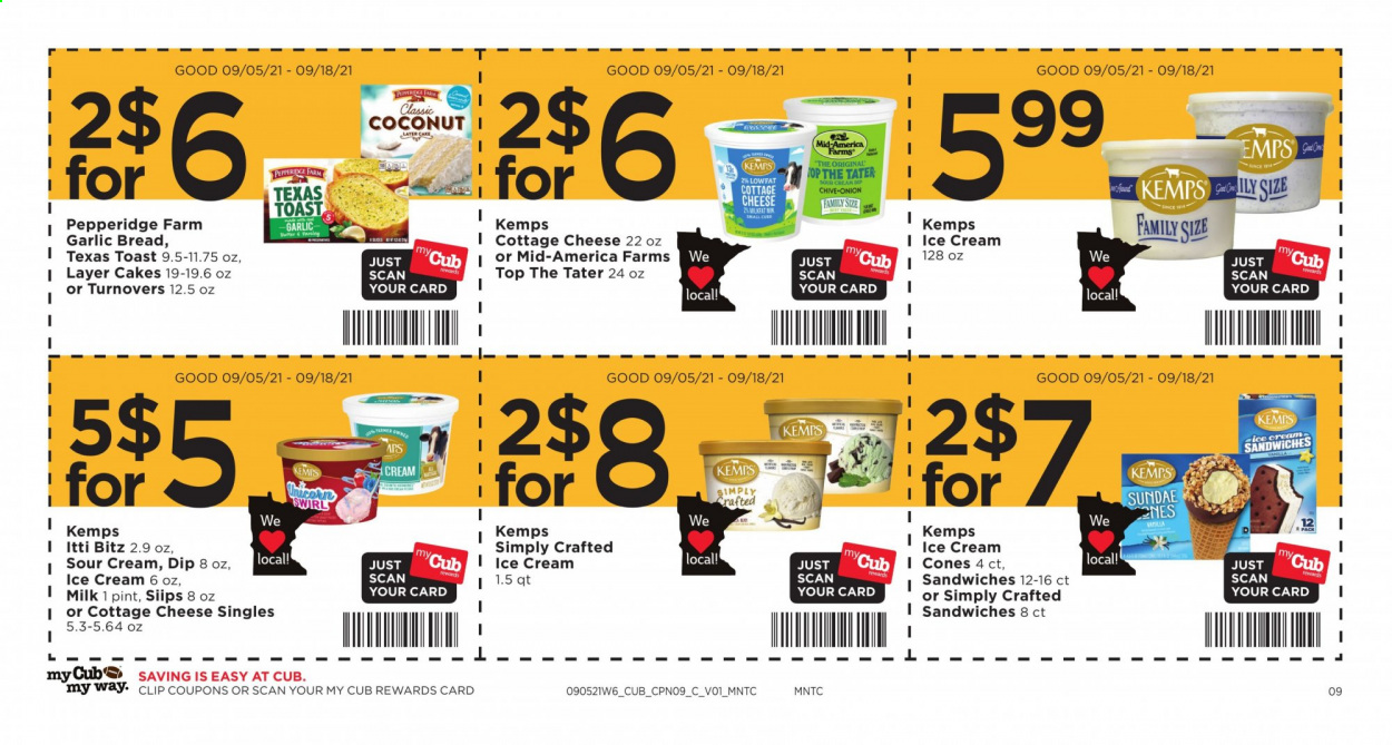 Cub Foods ad - 09/05/2021 - 09/18/2021. Page 9
