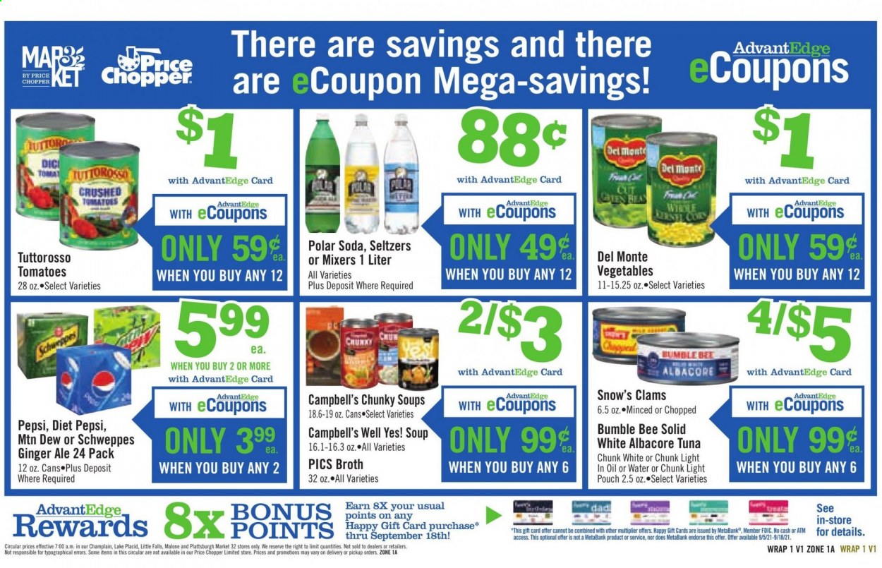 Price Chopper ad - 09/05/2021 - 09/11/2021. Page 13