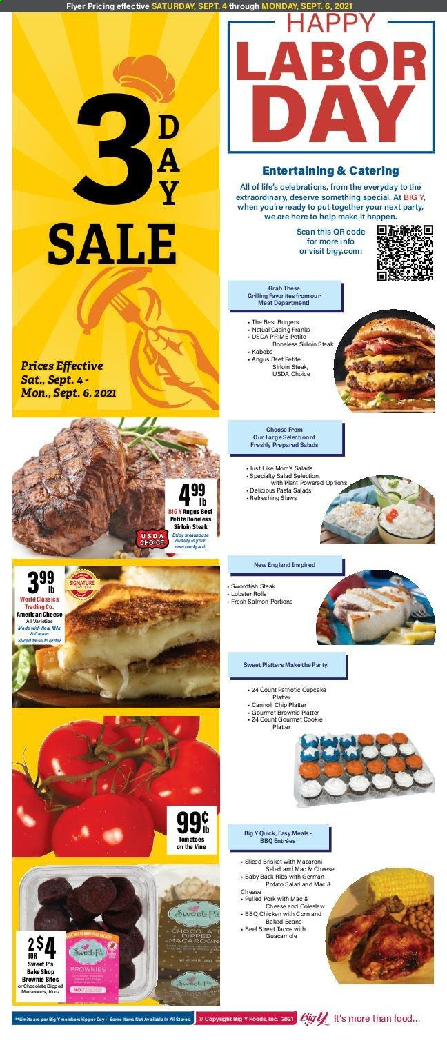 Big Y ad - 09/04/2021 - 09/06/2021. Page 1