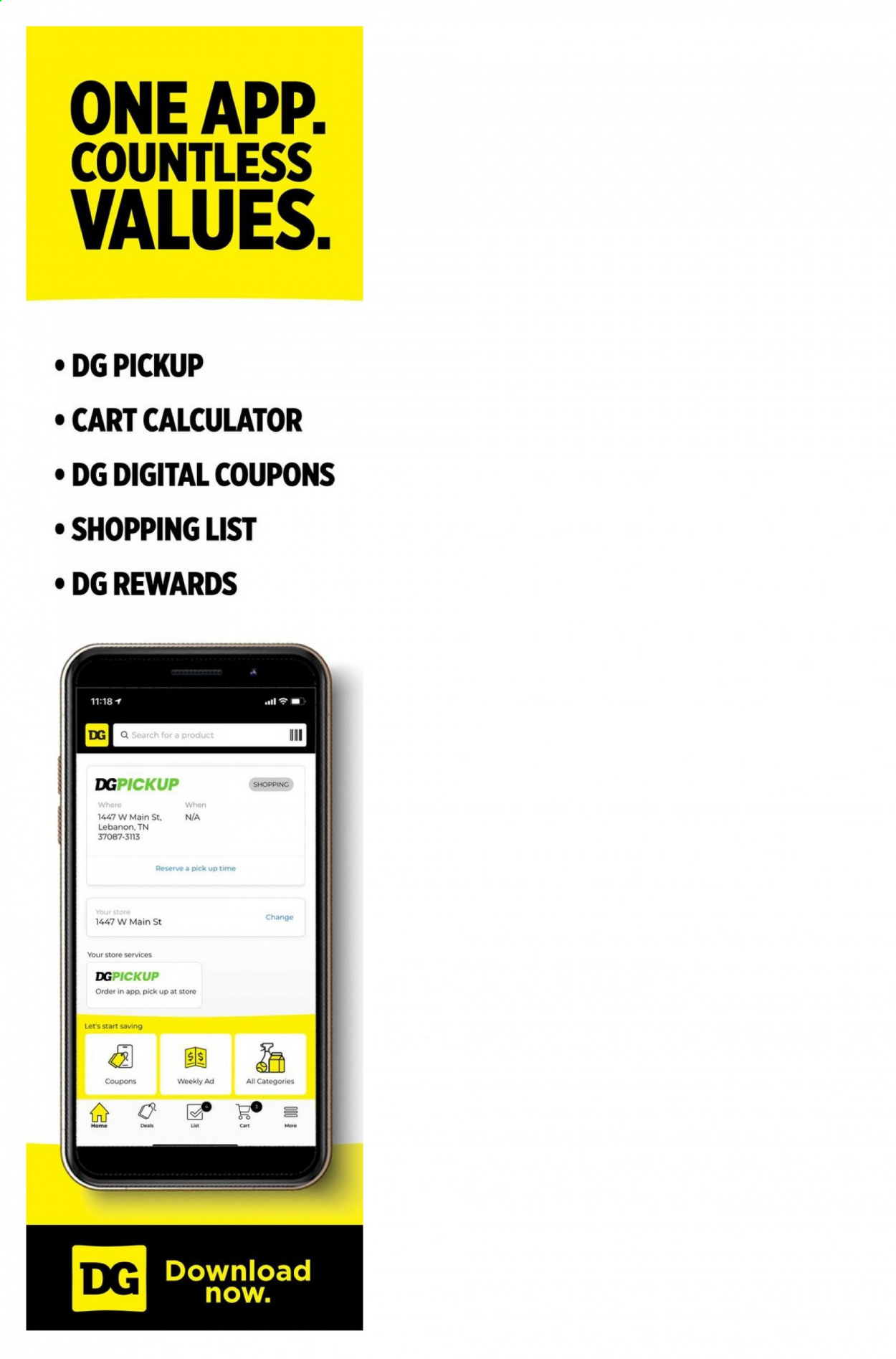 Dollar General ad - 09/05/2021 - 09/11/2021. Page 12
