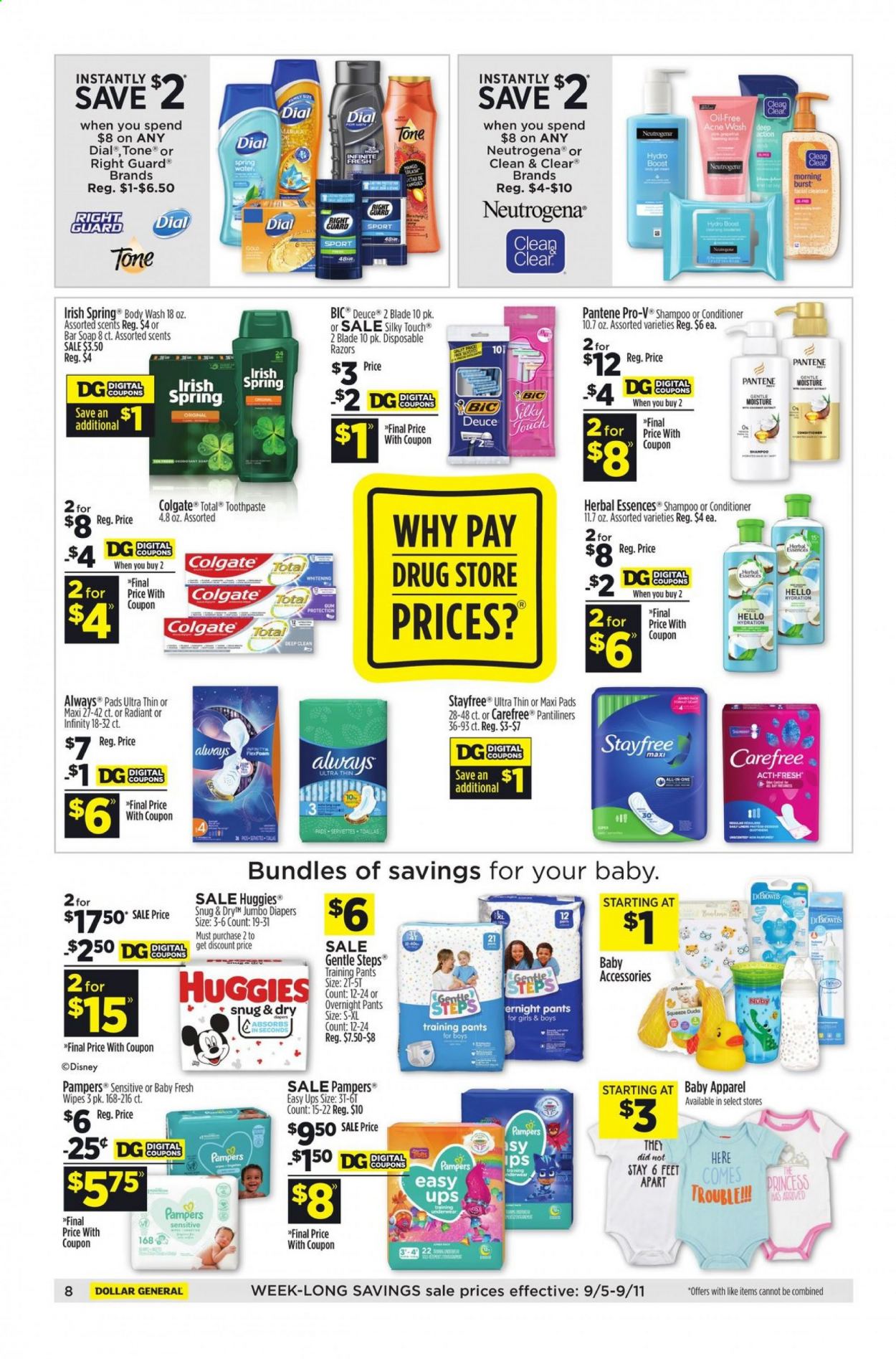 Dollar General ad - 09/05/2021 - 09/11/2021. Page 7