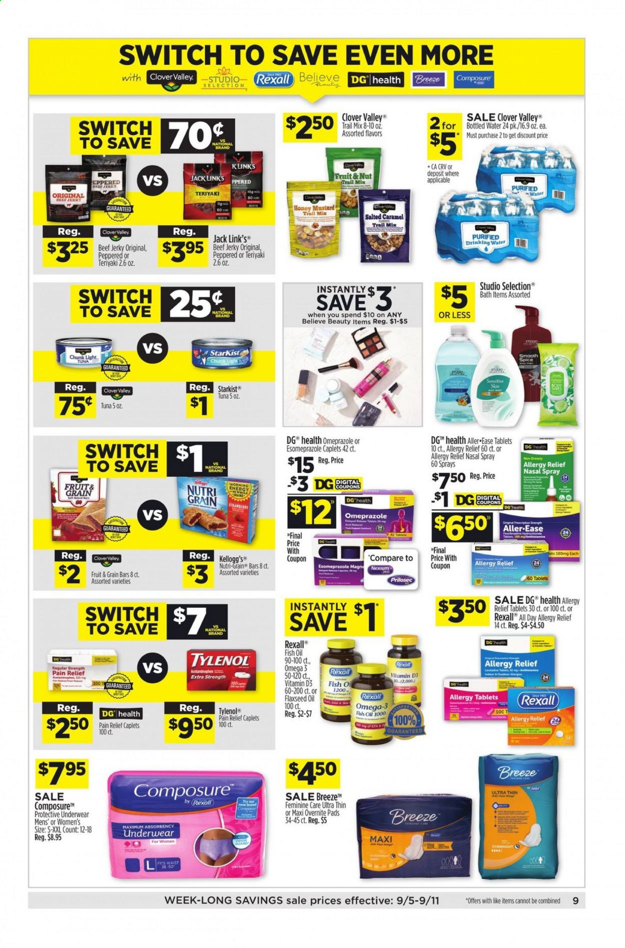 Dollar General ad - 09/05/2021 - 09/11/2021. Page 8