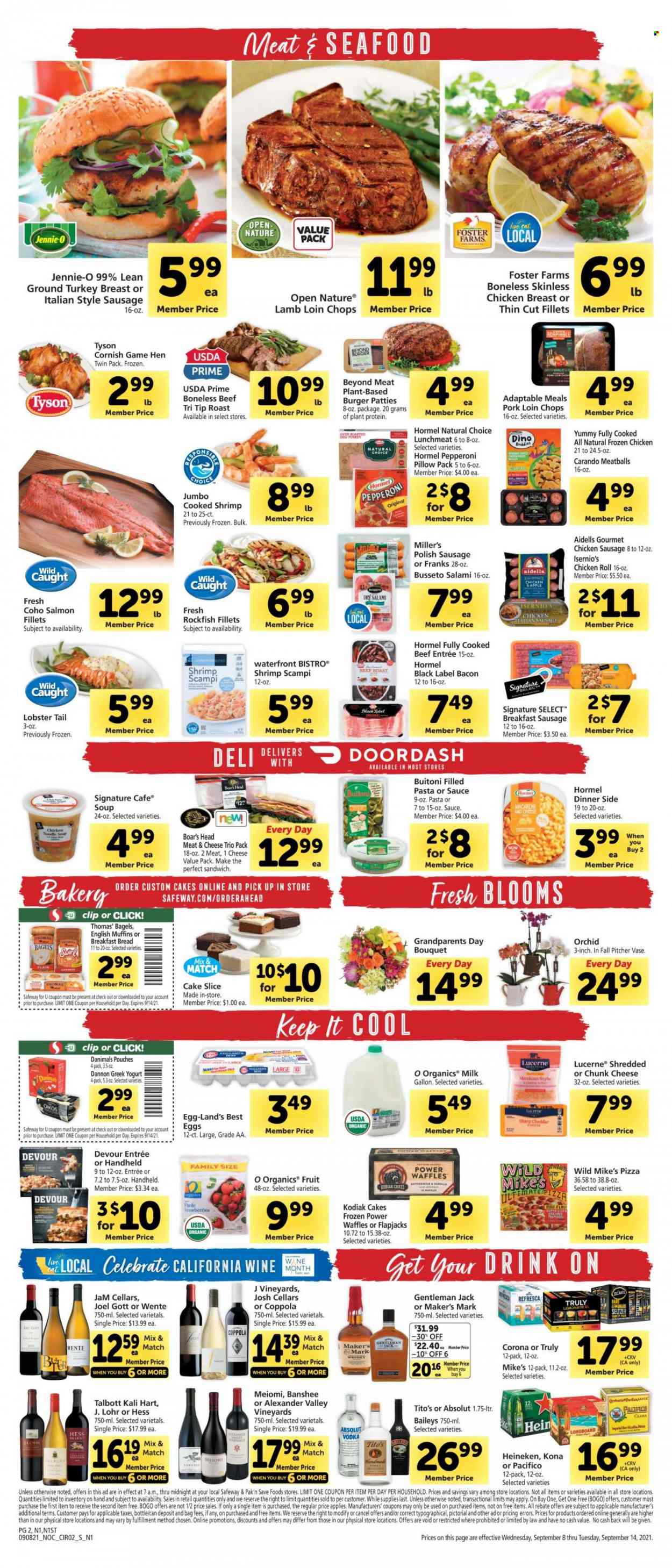 Safeway ad - 09/08/2021 - 09/14/2021. Page 2