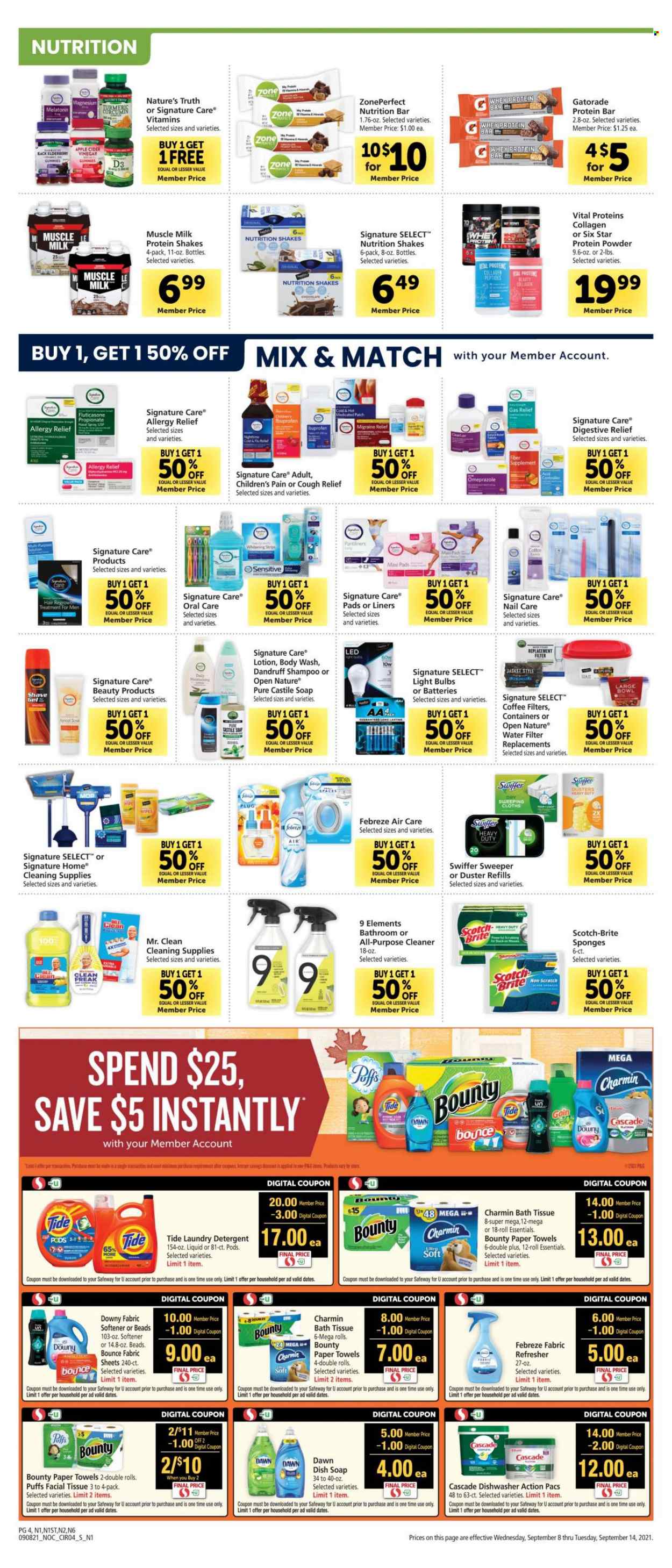 Safeway ad - 09/08/2021 - 09/14/2021. Page 4