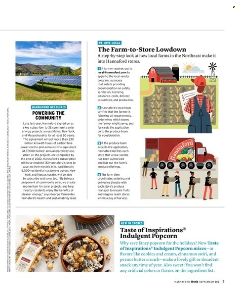 Hannaford ad - 09/01/2021 - 09/30/2021. Page 7
