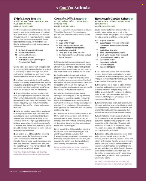Hannaford ad - 09/01/2021 - 09/30/2021. Page 32