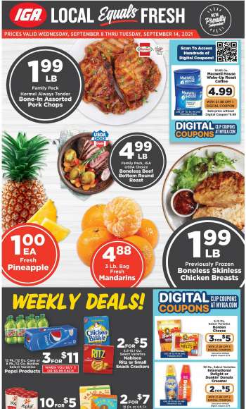 IGA Flyer - 09.08.2021 - 09.14.2021.