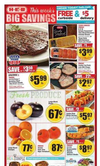H-E-B Flyer - 09.08.2021 - 09.14.2021.