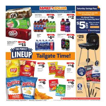 Family Dollar Flyer - 09.07.2021 - 09.11.2021.