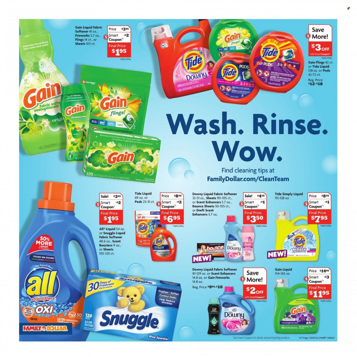 Family Dollar ad - 09/07/2021 - 09/11/2021. Page 3