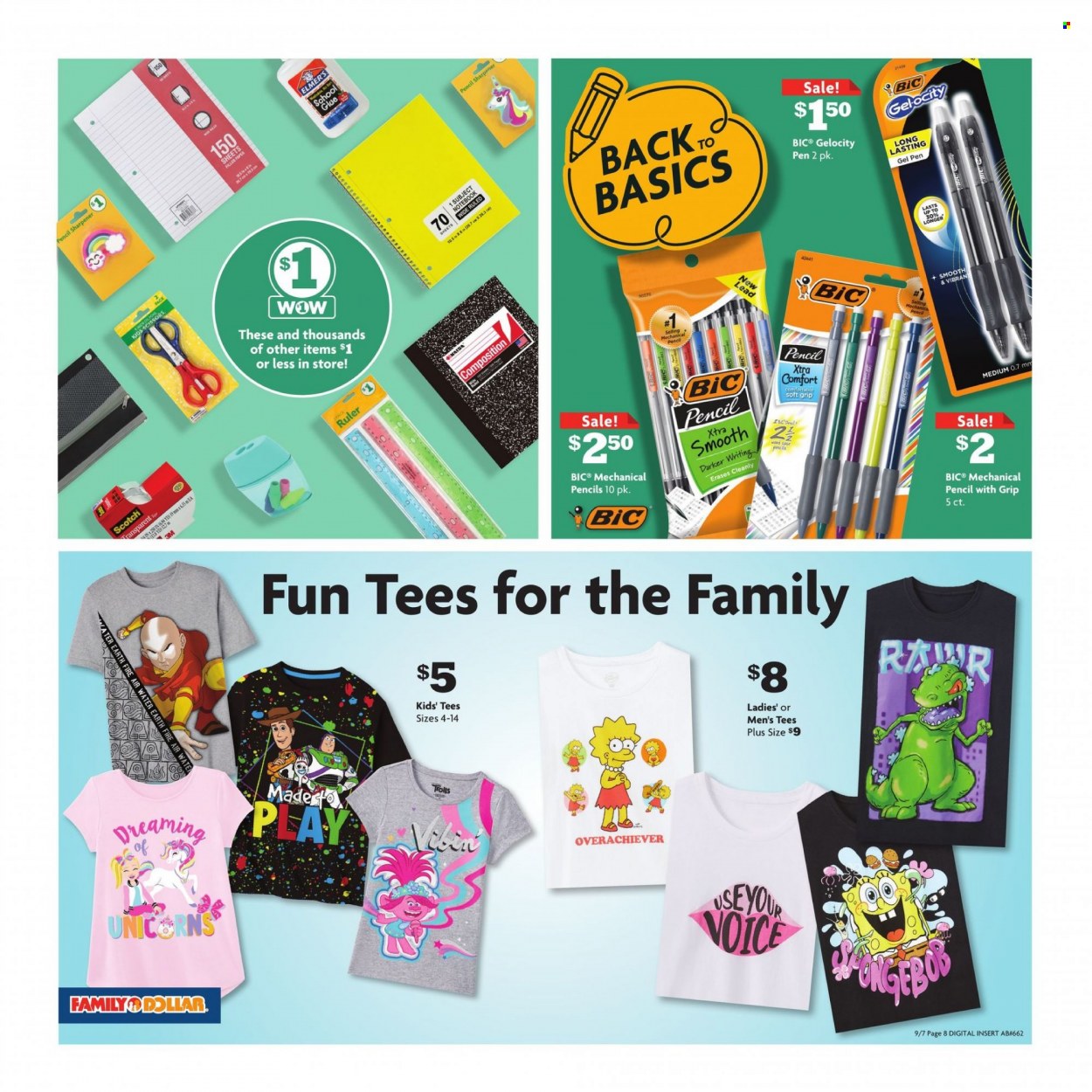 Family Dollar ad - 09/07/2021 - 09/11/2021. Page 6