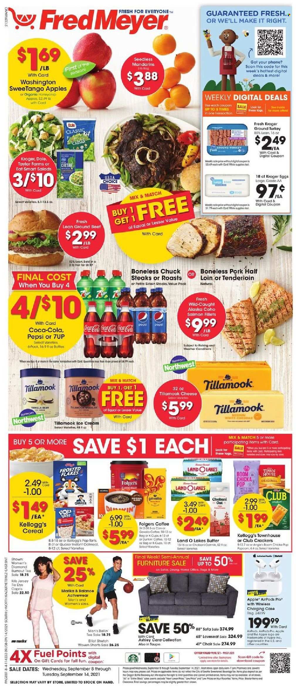 Fred Meyer ad - 09/08/2021 - 09/14/2021. Page 1