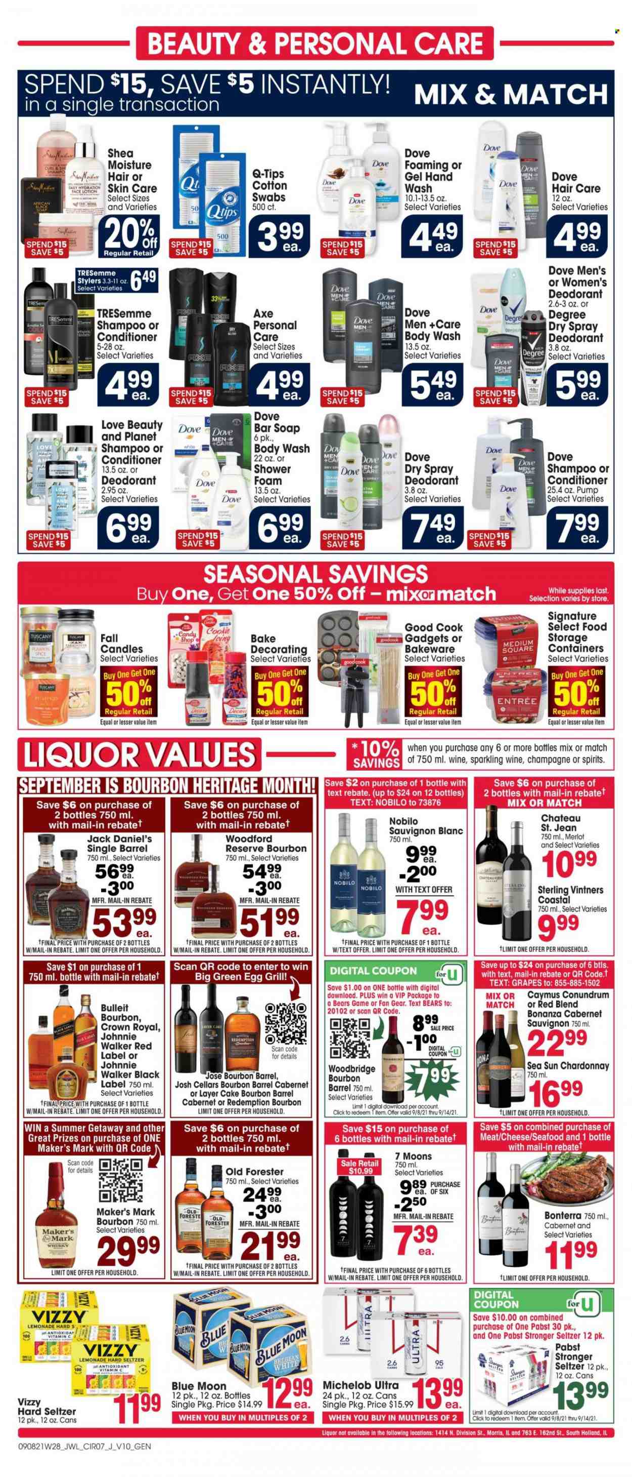 Jewel Osco ad - 09/08/2021 - 09/14/2021. Page 7