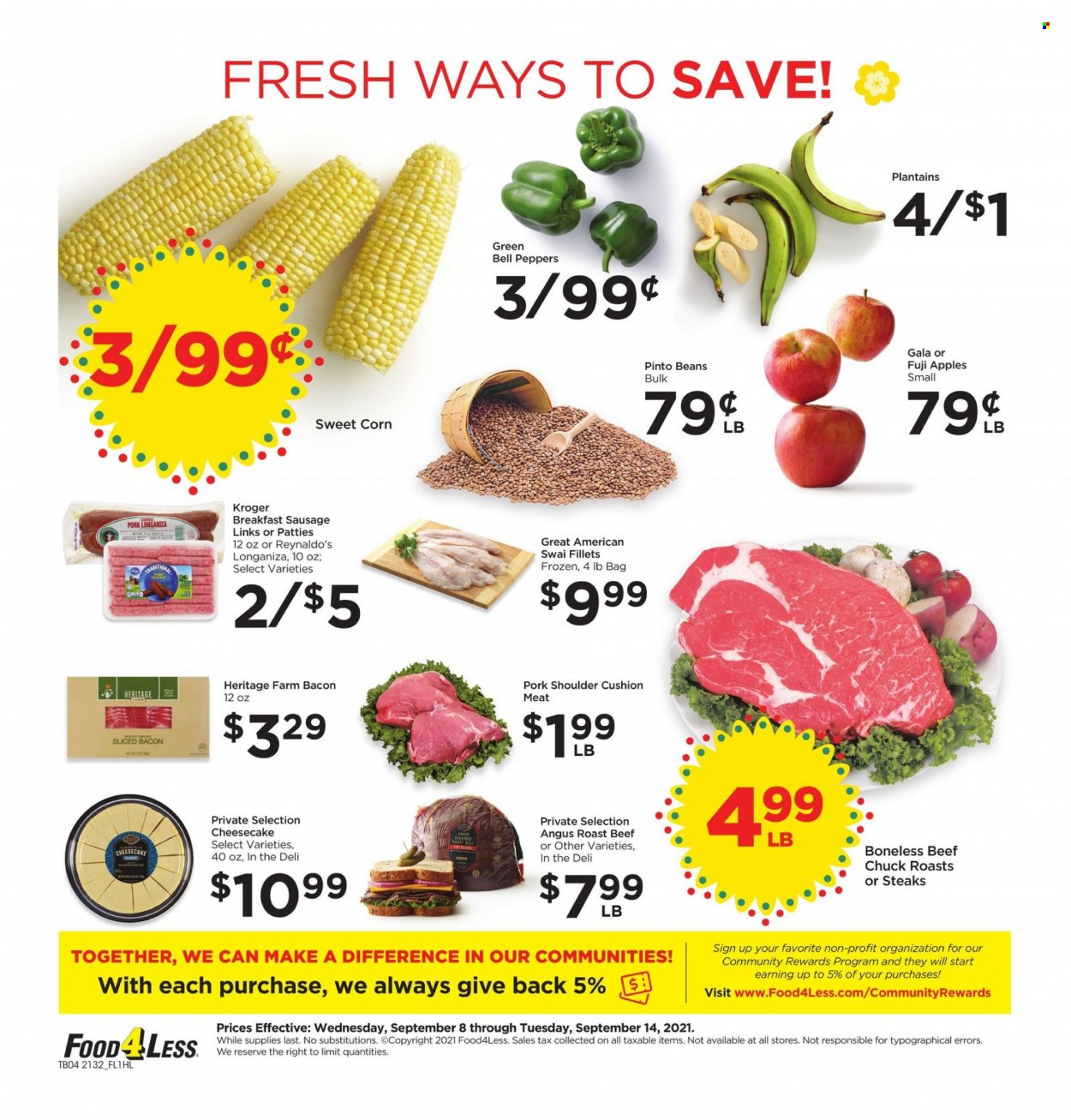 Food 4 Less ad - 09/08/2021 - 09/14/2021. Page 4