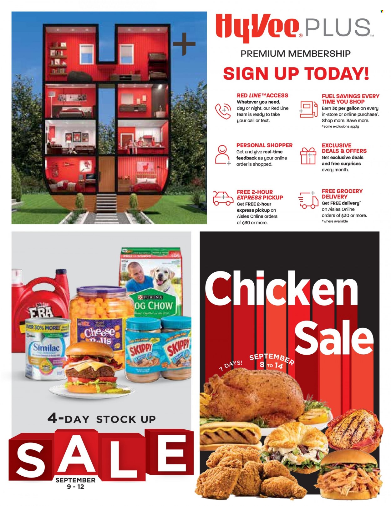 Hy-Vee ad - 09/08/2021 - 09/14/2021. Page 2
