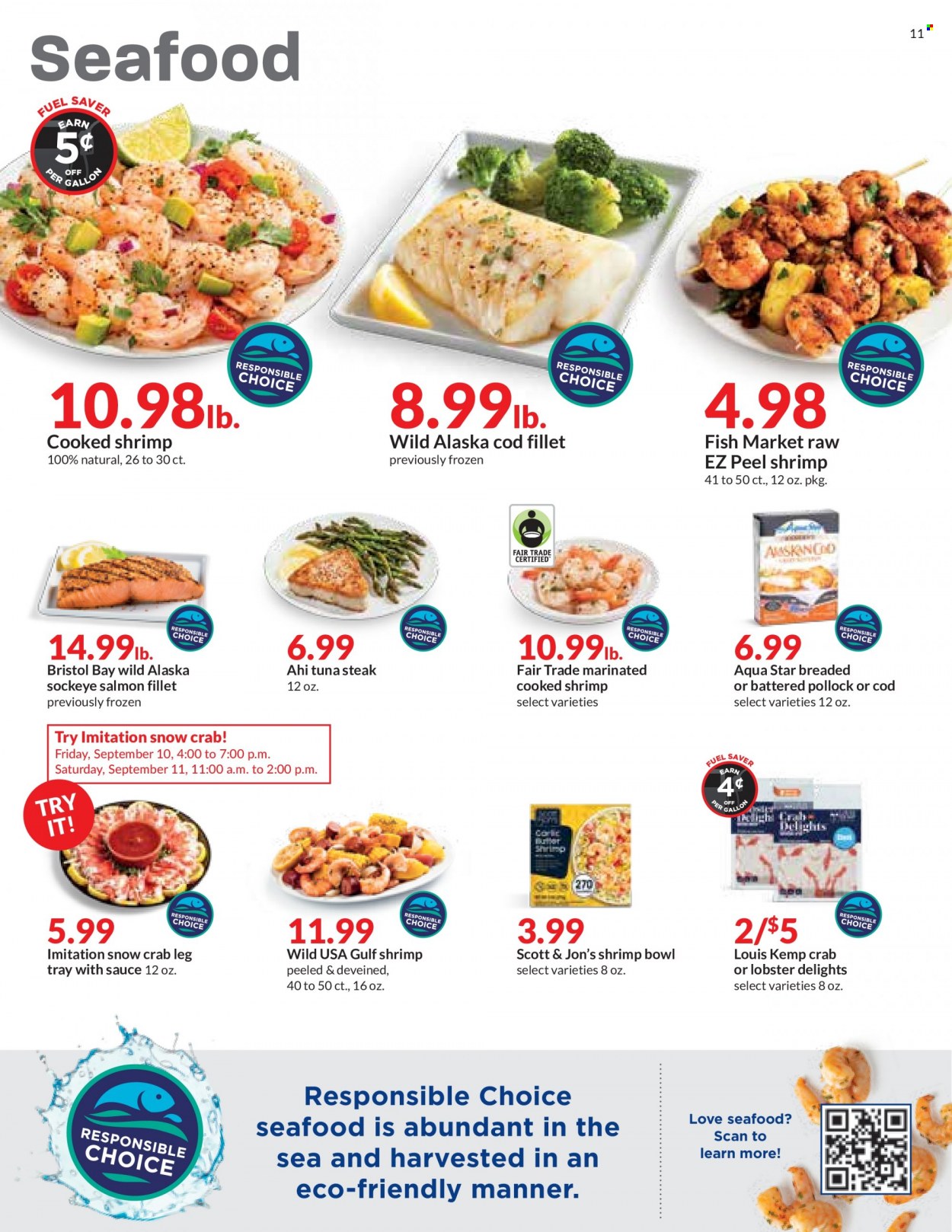 Hy-Vee ad - 09/08/2021 - 09/14/2021. Page 11