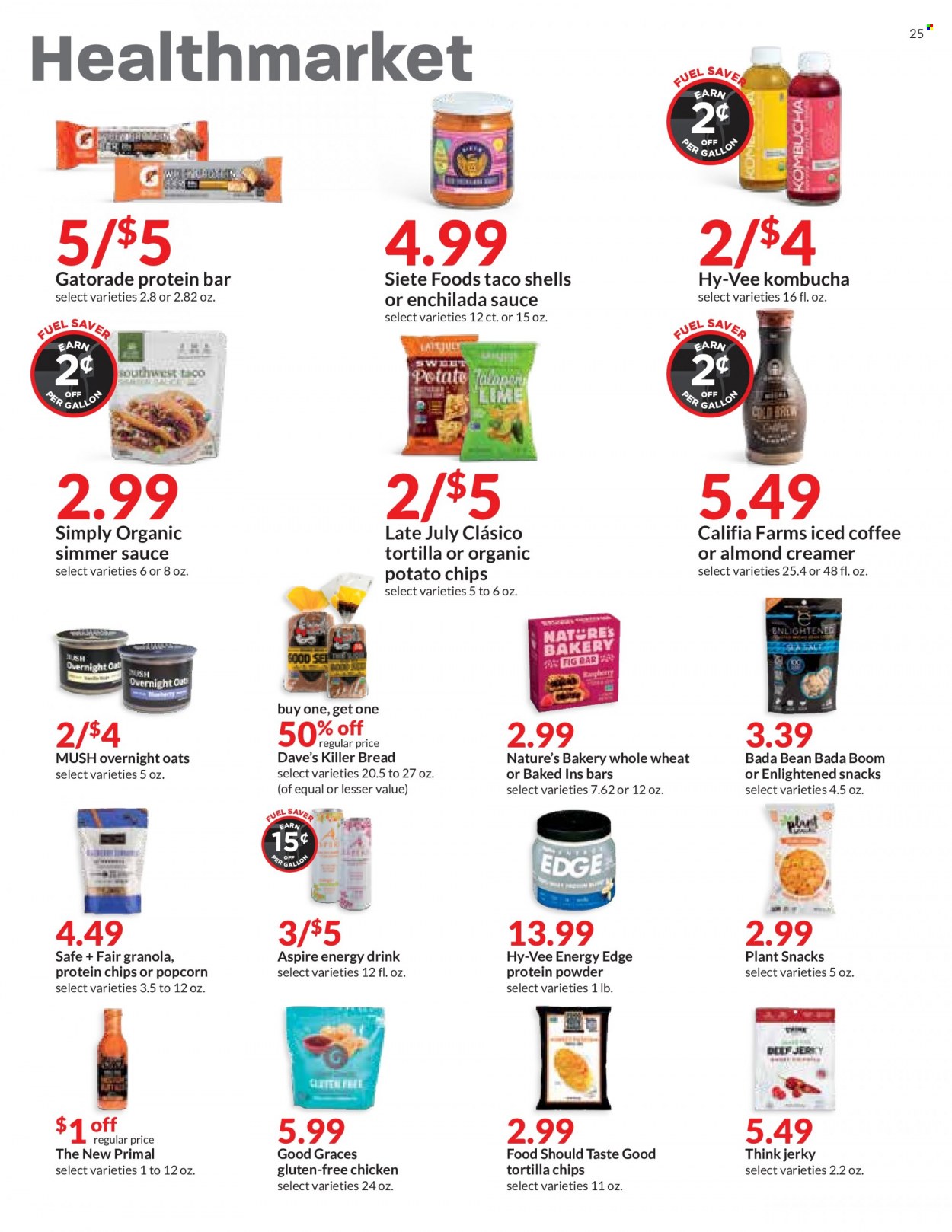 Hy-Vee ad - 09/08/2021 - 09/14/2021. Page 25