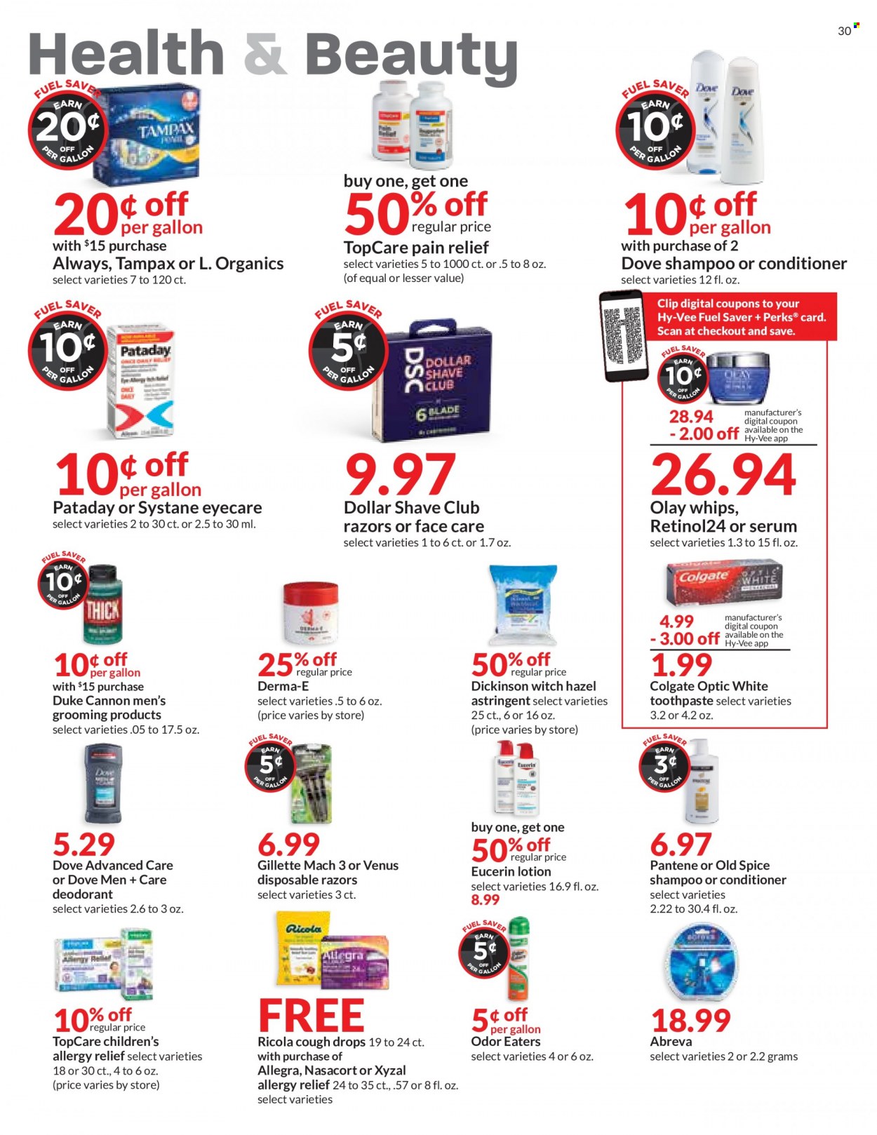 Hy-Vee ad - 09/08/2021 - 09/14/2021. Page 30
