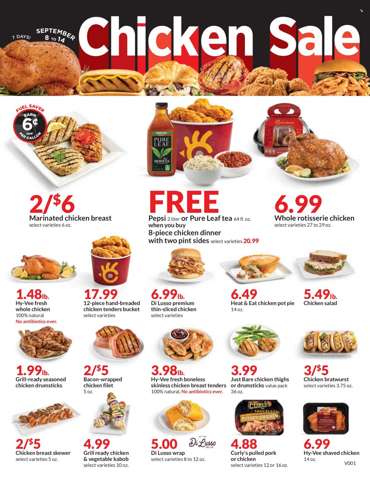 Hy-Vee ad - 09/08/2021 - 09/14/2021. Page 1