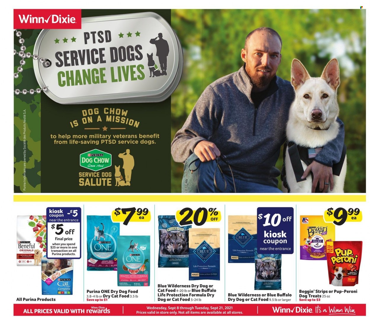 Winn Dixie ad - 09/08/2021 - 09/21/2021. Page 1