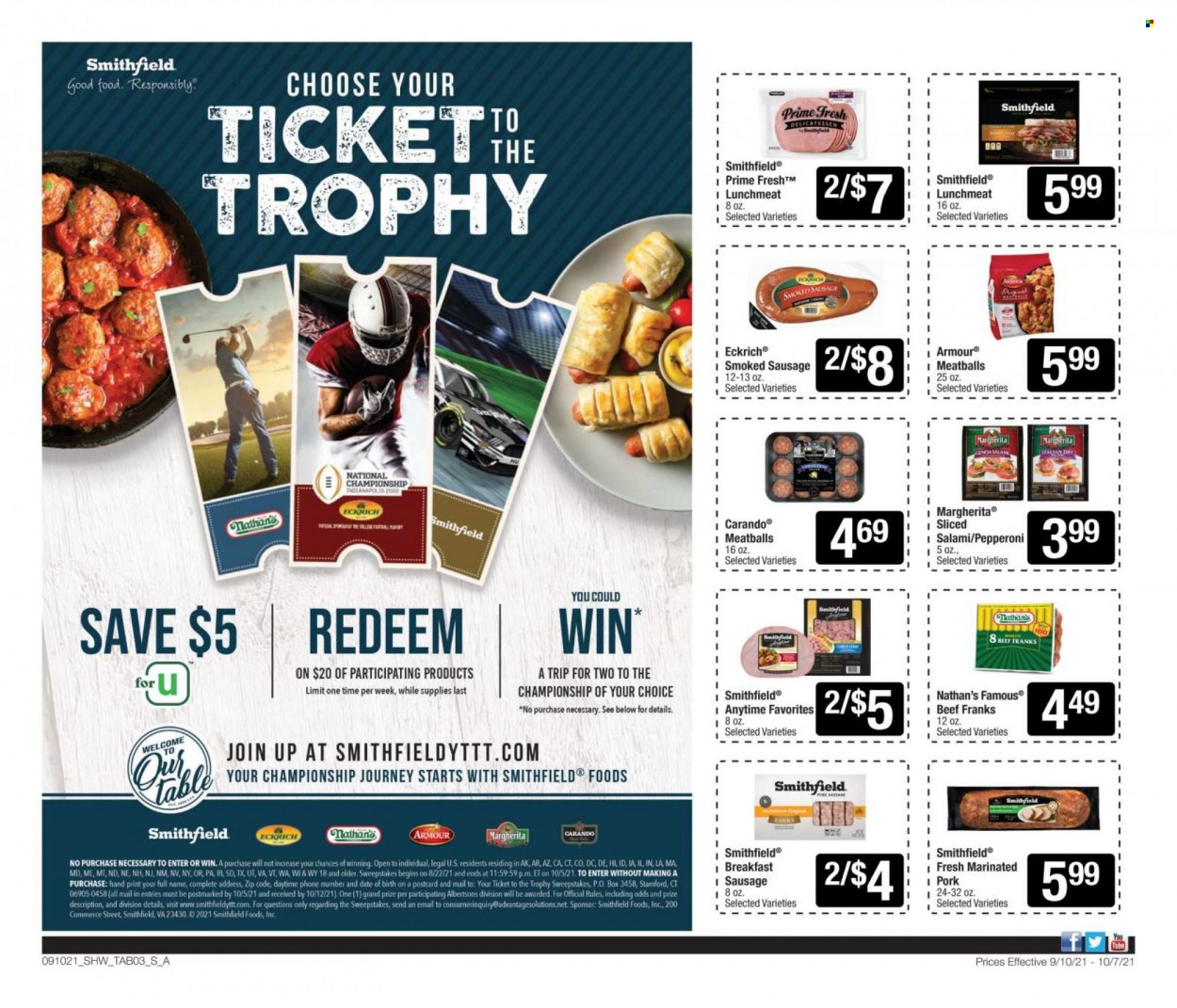 Shaw’s ad - 09/10/2021 - 10/07/2021. Page 3