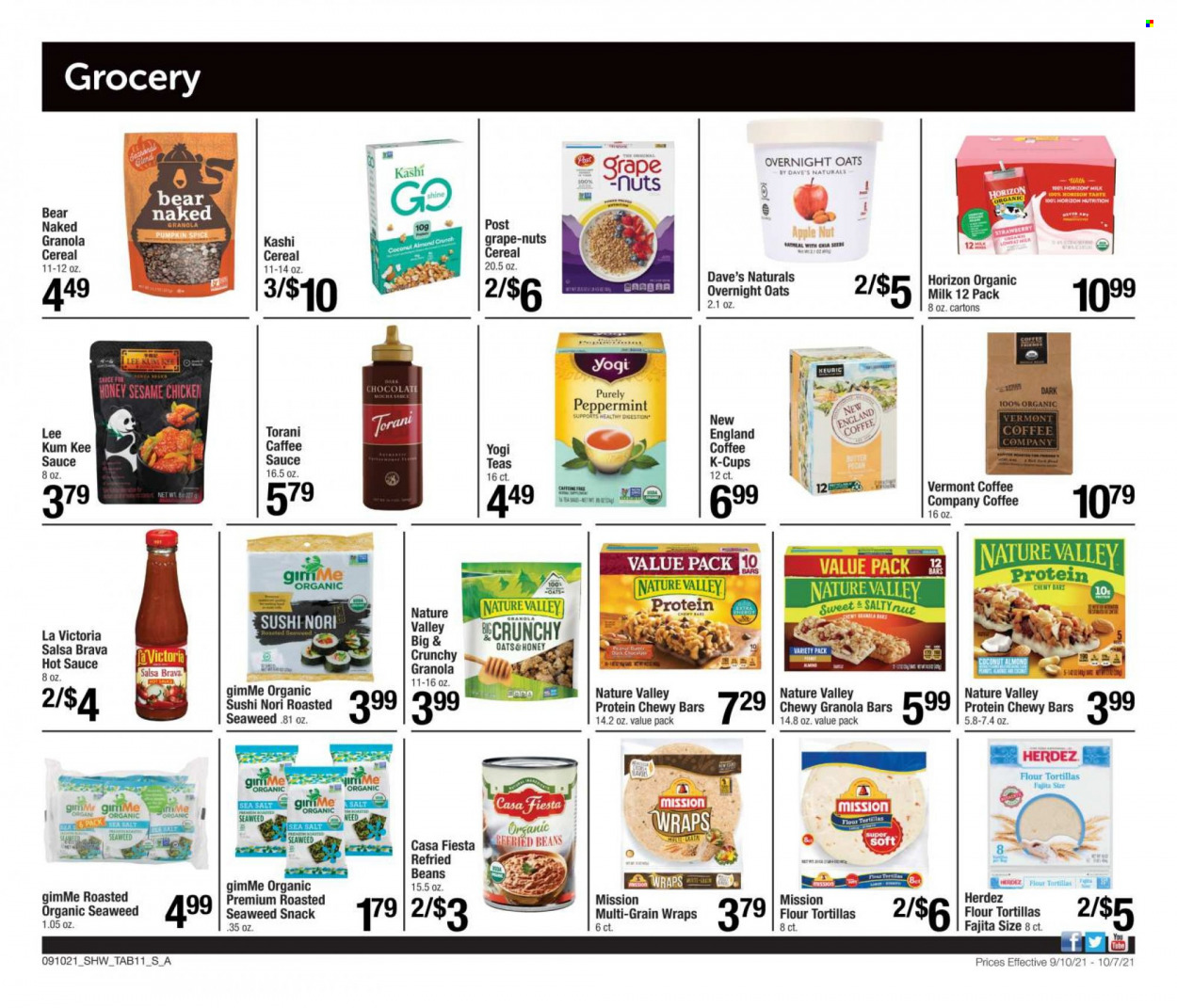 Shaw’s ad - 09/10/2021 - 10/07/2021. Page 11