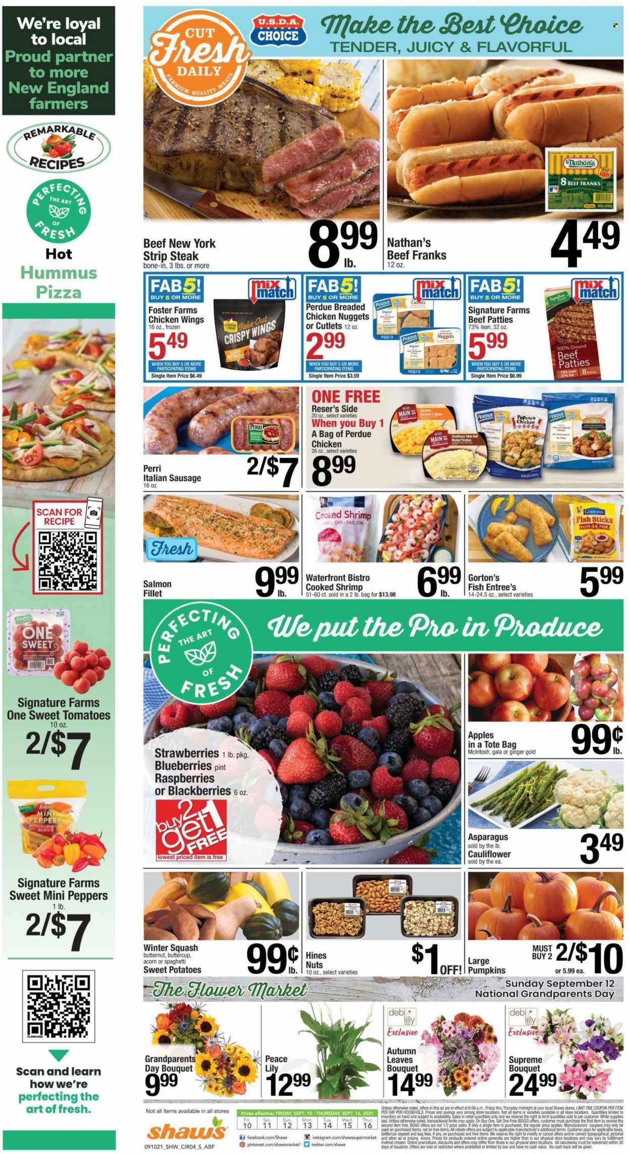 Shaw’s ad - 09/10/2021 - 09/16/2021. Page 3