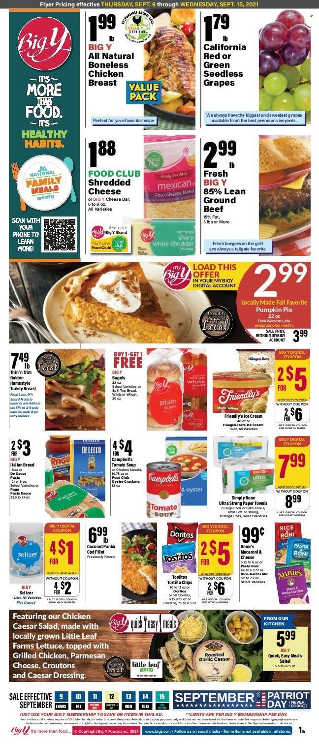 Big Y ad - 09/09/2021 - 09/15/2021. Page 1