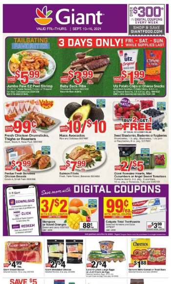 Giant Food Flyer - 09.10.2021 - 09.16.2021.