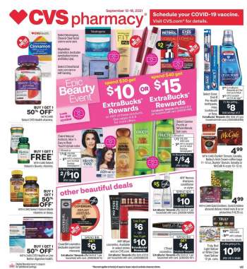 CVS Pharmacy Flyer - 09.12.2021 - 09.18.2021.