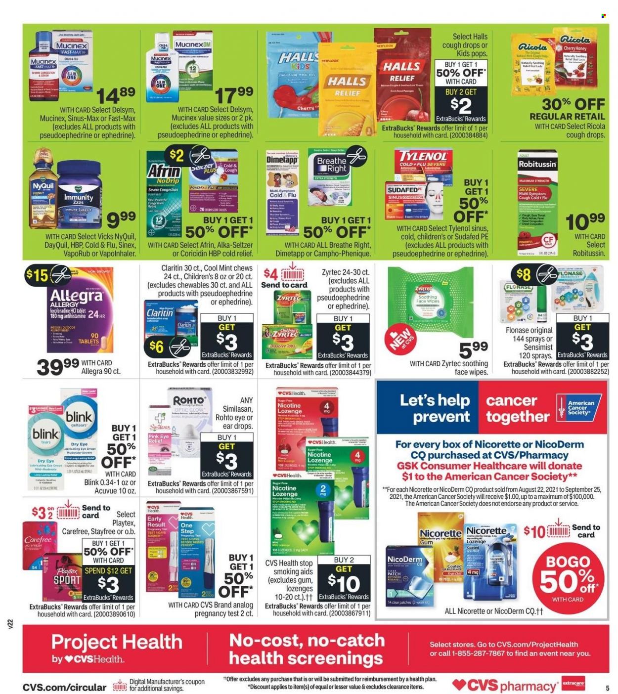 CVS Pharmacy ad - 09/12/2021 - 09/18/2021. Page 6