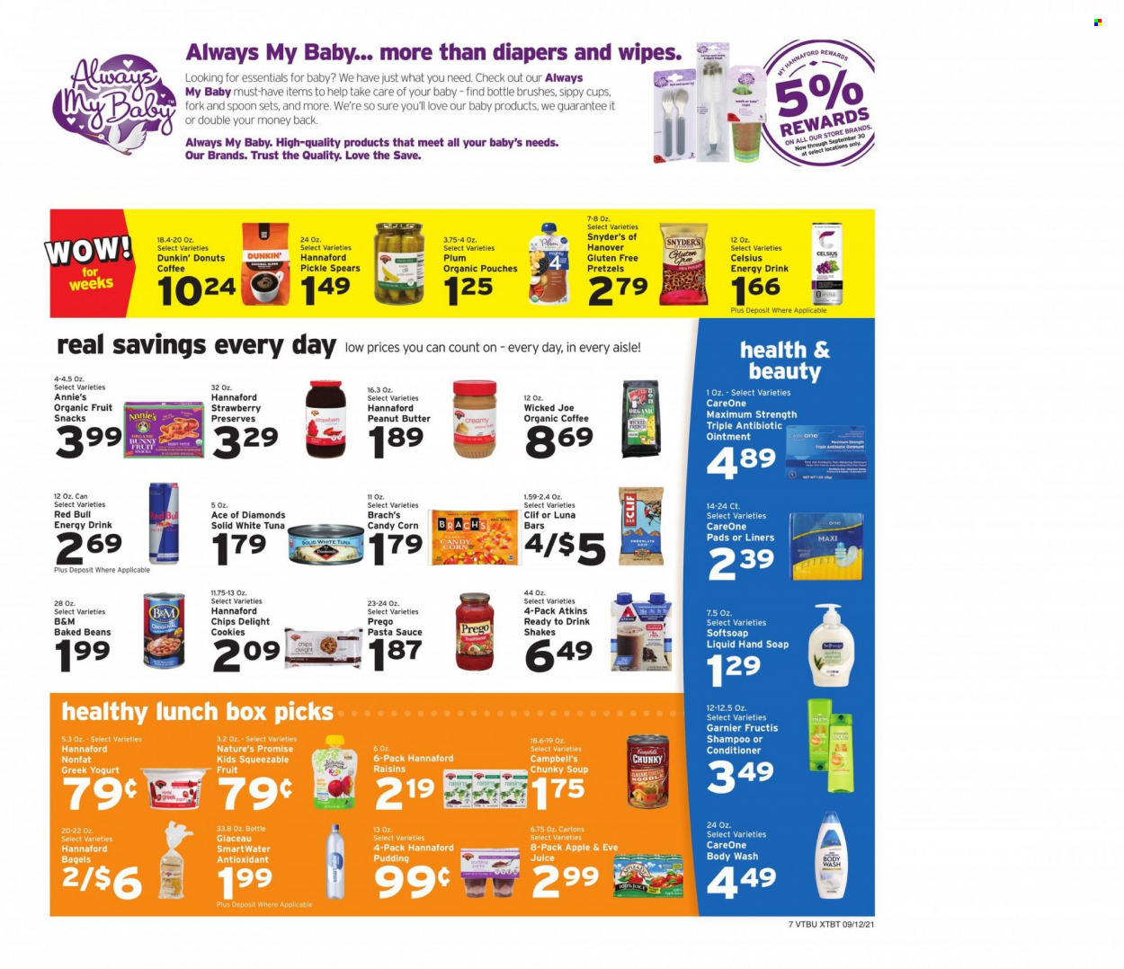 Hannaford ad - 09/12/2021 - 09/18/2021. Page 8