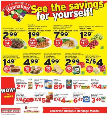 Hannaford Flyer - 09.12.2021 - 09.18.2021.