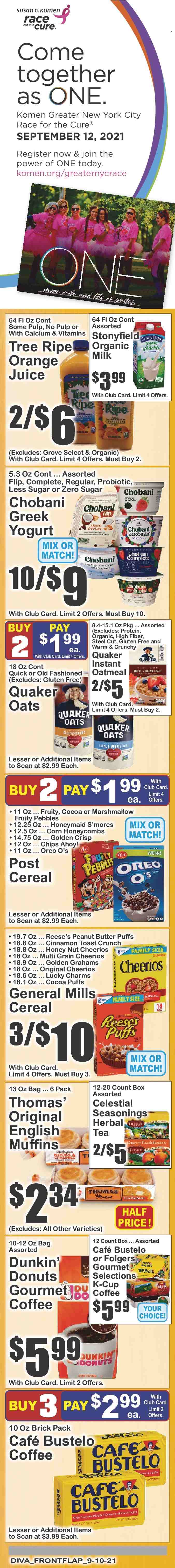 Key Food ad - 09/10/2021 - 09/16/2021. Page 7