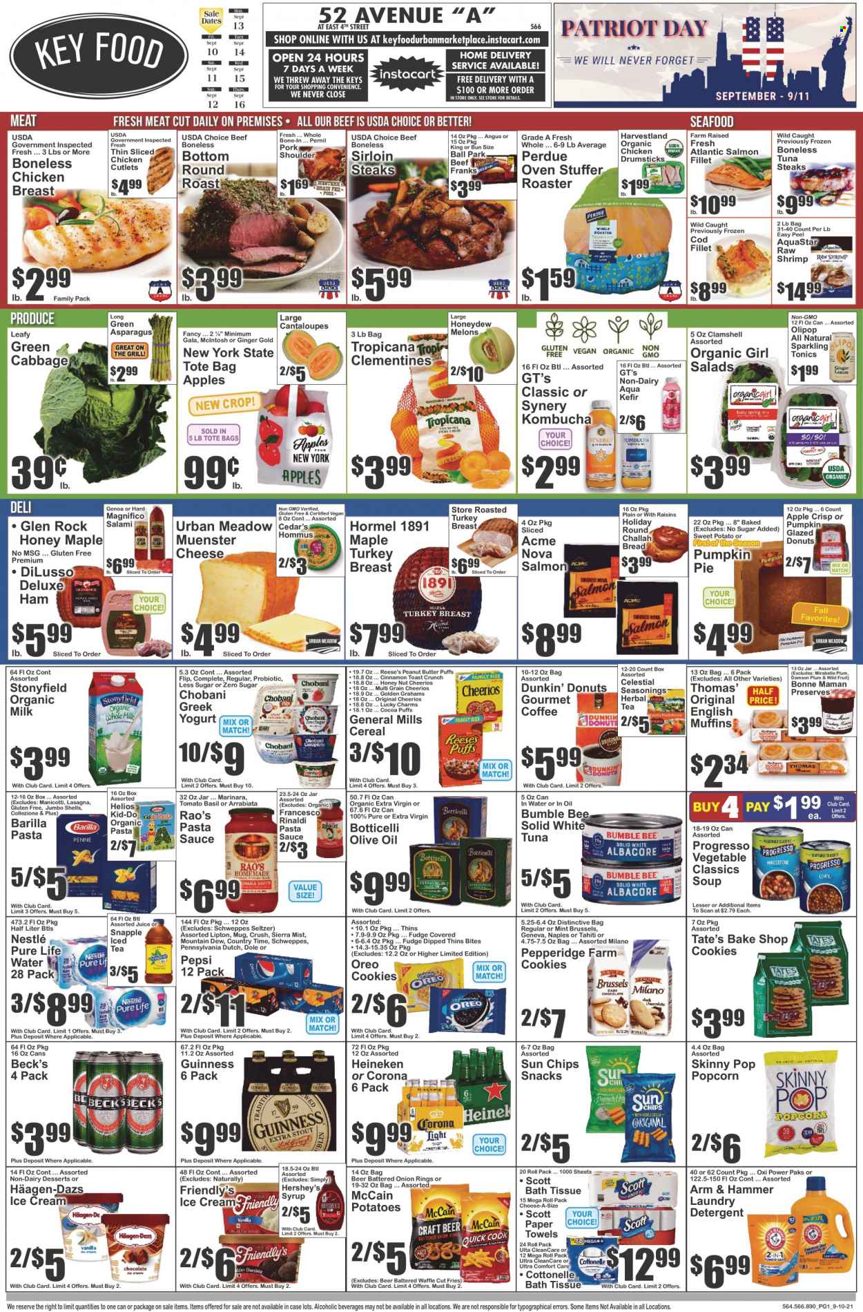 Key Food ad - 09/10/2021 - 09/16/2021. Page 1