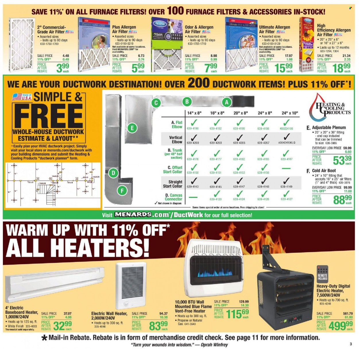 Menards ad - 09/09/2021 - 09/18/2021. Page 3