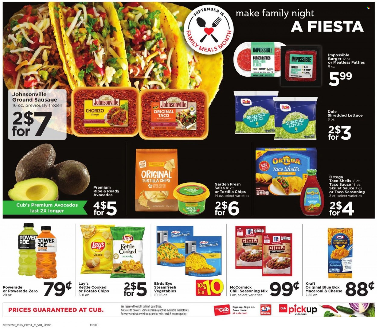 Cub Foods ad - 09/12/2021 - 09/18/2021. Page 10
