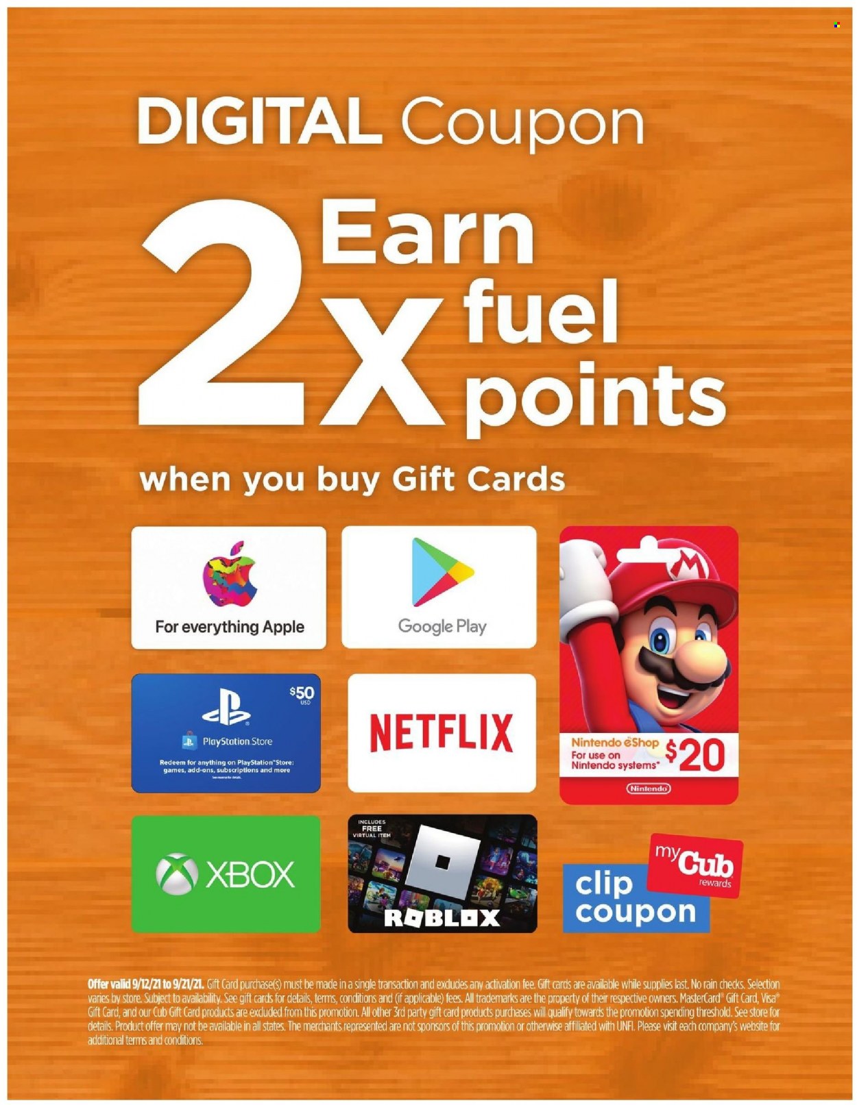 Cub Foods ad - 09/12/2021 - 09/18/2021. Page 22